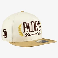 Men's New Era Cream San Diego Padres Club 9FIFTY A-Frame Snapback Hat
