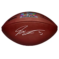 Jaxon Smith-Njigba Seattle Seahawks Autographed Super Bowl LX Wilson Duke Football