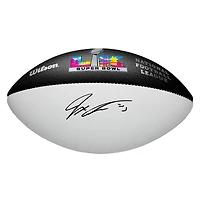 Jaxon Smith-Njigba Seattle Seahawks Autographed Super Bowl LX Wilson White Panel Football