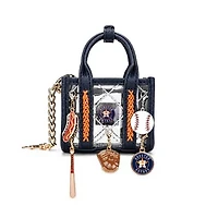 Montana West Houston Astros Clear Bag Charm