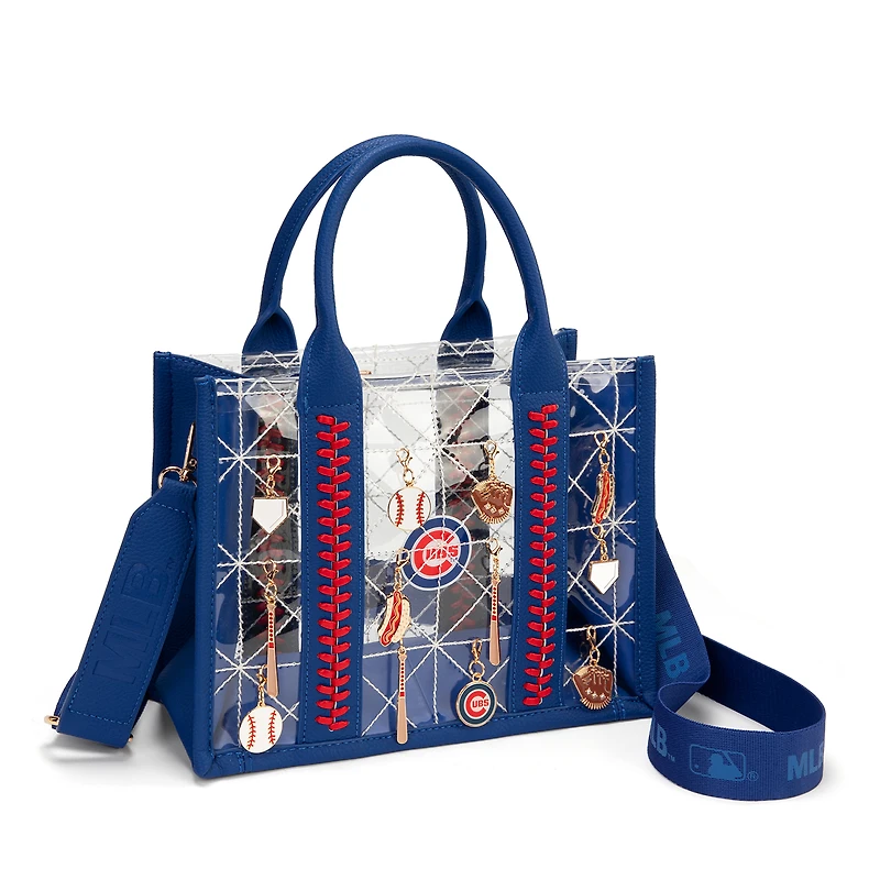 Montana West Chicago Cubs Charmed Whipstitch Tote