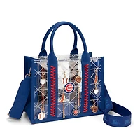 Montana West Chicago Cubs Charmed Whipstitch Tote