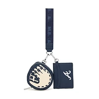 Montana West  Atlanta Braves Glove & Wallet Wristlet