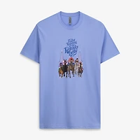 Unisex Blue 152nd Kentucky Derby Art of the Derby "Coming at You" T-Shirt