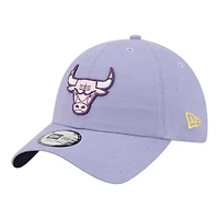 Men's New Era Lavender Chicago Bulls Lavender Pack Casual Classic Adjustable Hat