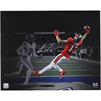 Mike Evans Tampa Bay Buccaneers Autographed 16" x 20" One Handed Catch Spotlight Photograph