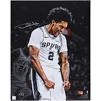 Dylan Harper San Antonio Spurs Autographed 16" x 20" Unleashed Photograph - Limited Edition of 25