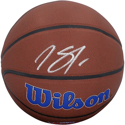 Karl-Anthony Towns New York Knicks Autographed Wilson Alliance Team Logo Basketball