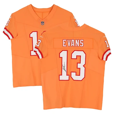 Mike Evans Tampa Bay Buccaneers Autographed Orange Throwback Nike Vapor F.U.S.E. Elite Jersey