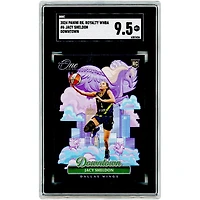 Jacy Sheldon Dallas Wings 2024 Panini Rookie Royalty WNBA Downtown Case Hit #6 SGC Authenticated 9.5 Rookie Card