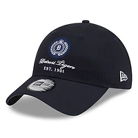 Women's New Era Navy Detroit Tigers Script Patch Casual Classic Adjustable Hat