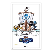 S. Preston Art & Designs Boston Bruins vs. Tampa Bay Lightning 2026 NHL Stadium Series 11" x 17" Sketch Poster Print - Limited Edition of 200