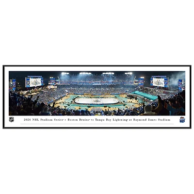 Tampa Bay Lightning 2026 NHL Stadium Series Standard Framed Panorama Photograph