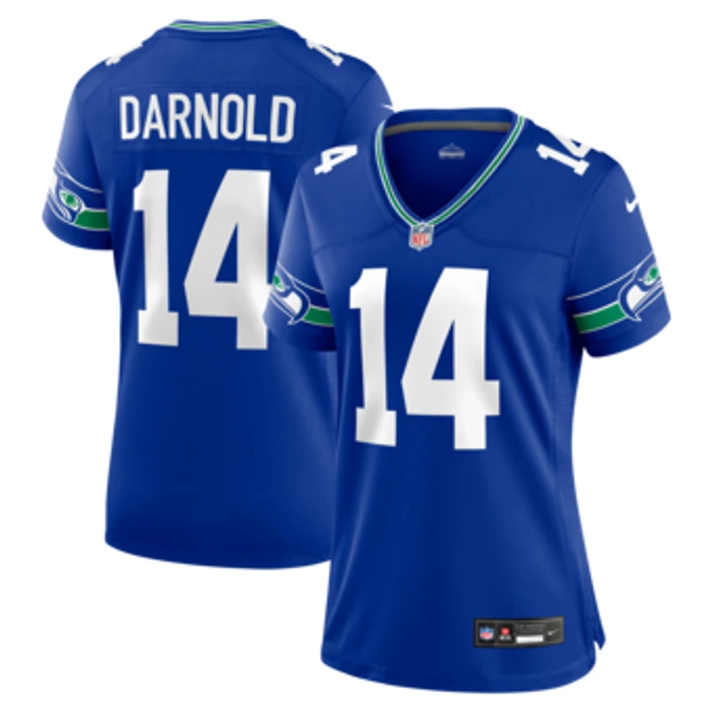 Women's Nike Sam Darnold  Royal Seattle Seahawks Alternate Game Jersey