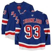 Mika Zibanejad New York Rangers Game-Used #93 Blue Set 2 Jersey from the 2025-26 NHL Season