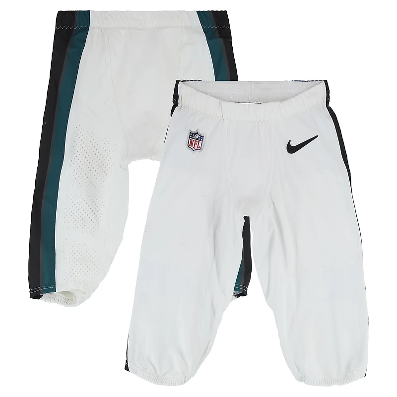 DeVonta Smith Philadelphia Eagles Game-Used White Nike Pants vs. San Francisco 49ers on January 11, 2026 - NFC Wild Card Round