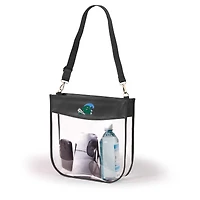 Tulane Green Wave Clear Purse with Zipper