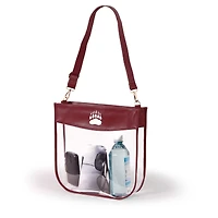 Montana Grizzlies Clear Purse with Zipper