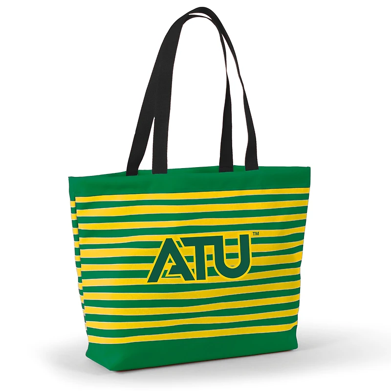 Arkansas Tech Tatum Wavy Striped Tote