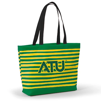 Arkansas Tech Tatum Wavy Striped Tote