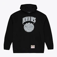 Men's Mitchell & Ness Black New York Knicks Chrome Hoodie