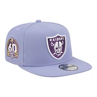 Men's New Era  Lavender Las Vegas Raiders Bloom A-Frame 9FIFTY Snapback Hat
