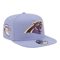 Men's New Era  Lavender Carolina Panthers Bloom A-Frame 9FIFTY Snapback Hat