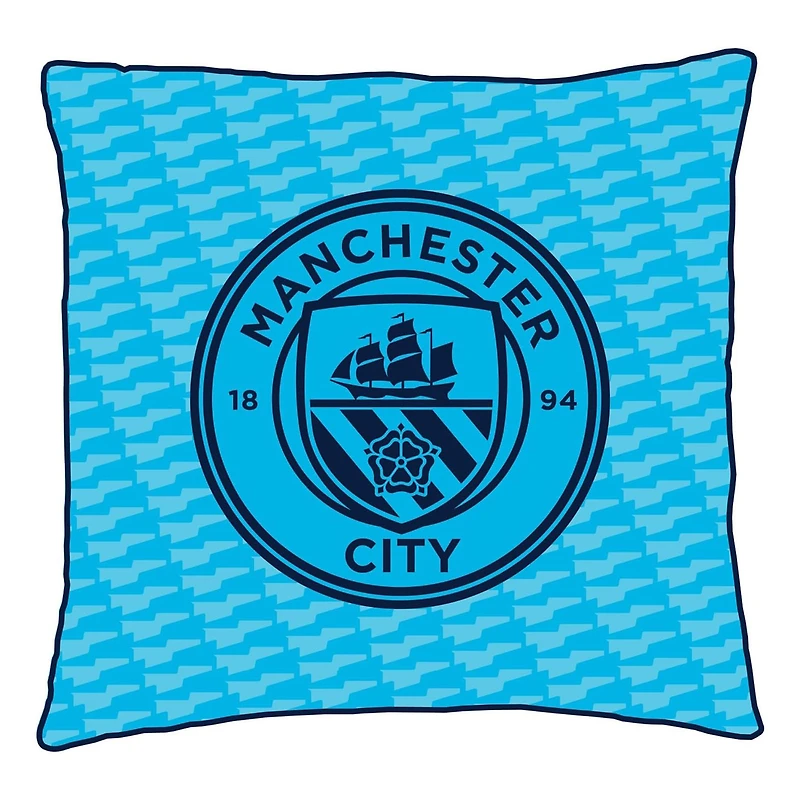 Manchester City 16" x 16" Character World Two-Sided Reversible Cushion