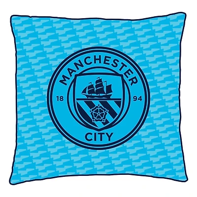 Manchester City 16" x 16" Character World Two-Sided Reversible Cushion