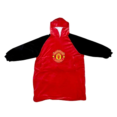 Youth Red Manchester United Character World Official Hugzee Hoodie
