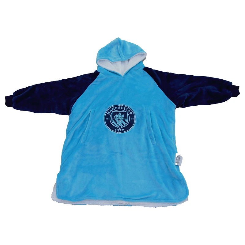 Youth Blue Manchester City Character World Official Hugzee Hoodie