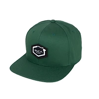 Men's RVCA Green Island Hex Snapback Hat