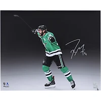 Tyler Seguin Dallas Stars Autographed 16" x 20" Kelly Green Jersey Celebration Spotlight Photograph