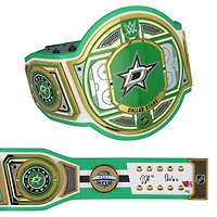Jason Robertson Dallas Stars Autographed WWE Legacy Title Belt with "Robo" Inscription