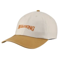 Men's Billabong Khaki Throwback Strapback Adjustable Hat