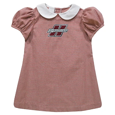 Girls Toddler Vive La Fete Red Henderson State Reddies Gingham Puffy A-Line Dress