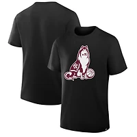 Men's Black Texas A&M Aggies Reveille Basketball T-Shirt