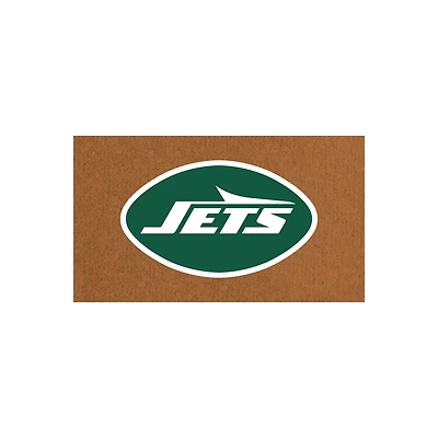 New York Jets 28" x 16" Team Logo Outdoor Coir Mat