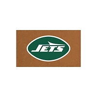 New York Jets 28" x 16" Team Logo Outdoor Coir Mat