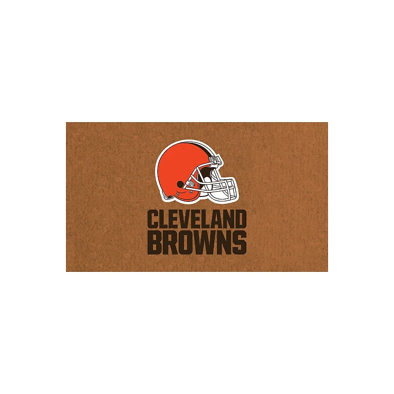 Cleveland Browns 28" x 16" Team Logo Outdoor Coir Mat
