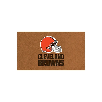 Cleveland Browns 28" x 16" Team Logo Outdoor Coir Mat