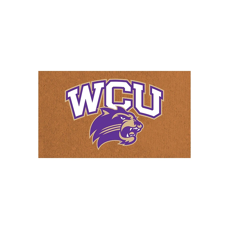 Western Carolina Catamounts 28" x 16" Team Logo Outdoor Coir Mat