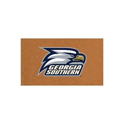 Georgia Southern Eagles 28" x 16" Team Logo Outdoor Coir Mat