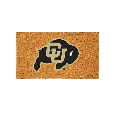 Colorado Buffaloes 28" x 16" Team Logo Outdoor Coir Mat