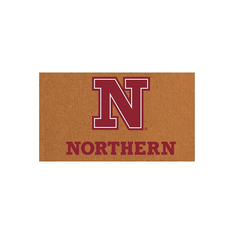 Northern State University Wolves 28" x 16" Team Logo Outdoor Coir Mat