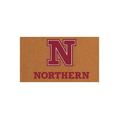 Northern State University Wolves 28" x 16" Team Logo Outdoor Coir Mat