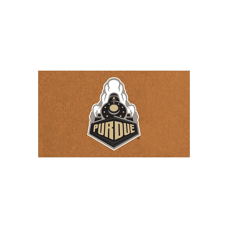 Purdue Boilermakers 28" x 16" Team Logo Outdoor Coir Mat