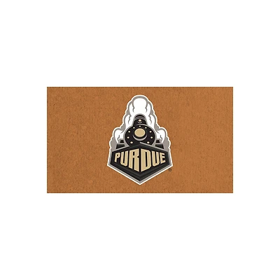 Purdue Boilermakers 28" x 16" Team Logo Outdoor Coir Mat
