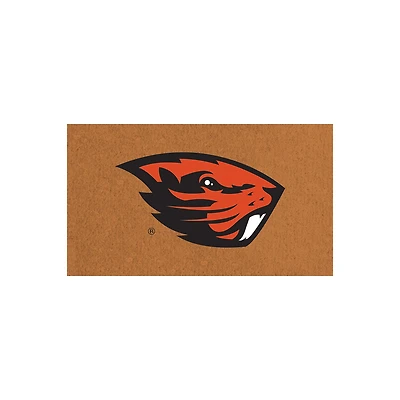 Oregon State Beavers 28" x 16" Team Logo Outdoor Coir Mat