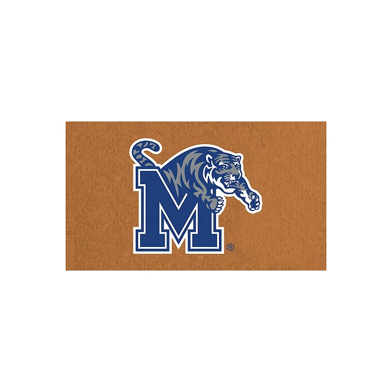 Memphis Tigers 28" x 16" Team Logo Outdoor Coir Mat